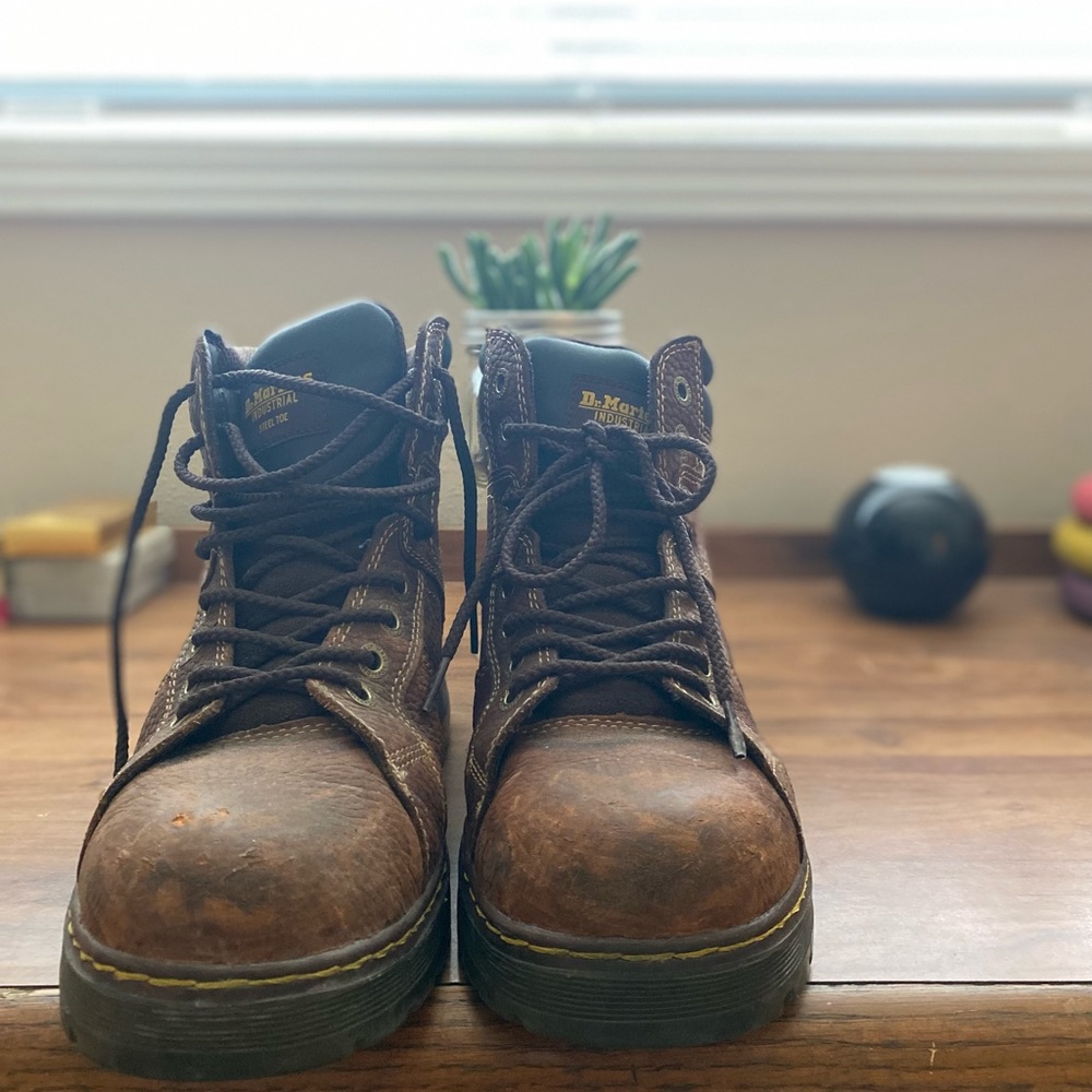 Mens Dr Martens steel toe